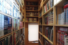 隠し部屋の書庫